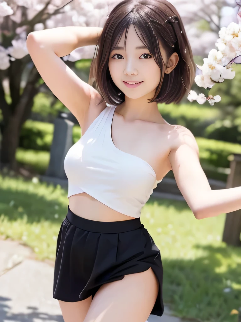 masterpiece, Highest quality, Official Art, (Highly detailed CG Unity 8k wallpaper), Detailed Background, (The Hands of Guido Daniele: 1.1), First Person View,  Bright room,Face Light,  Attractive and perfect beautiful woman, Sunburned skin,((Very slim figure)),  (Curvaceous), ( White thighs: 1.12),(Small Ass), (Brown long hair: 1.12), (Ahoge (1.13), (High Ponytail: 1.12), Beautiful Face, (blush: 1.11), (smile: 1.11)、Showing her cute panties to the camera、((Panties with ribbon))((She shows her panties to the camera))、((Wearing sexy panties randomly))She always wears a checked skirt.........