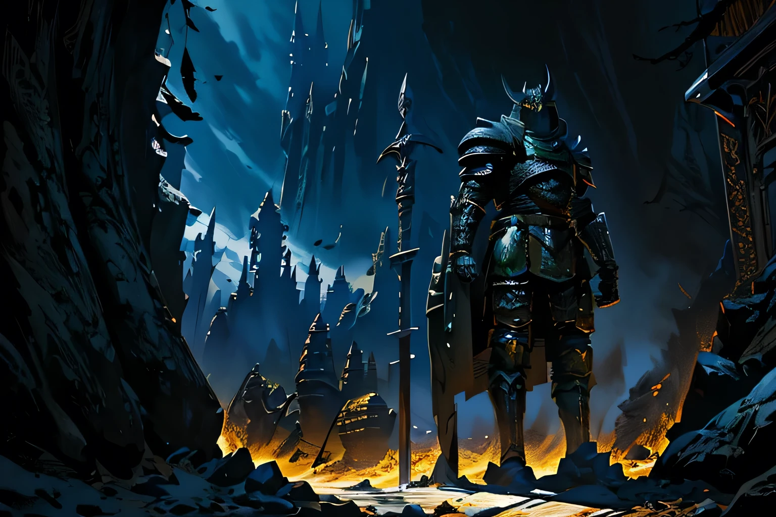 a dark fantasy knight, medieval knight, knight in armor, dark knight, armored knight, sword and shield knight, knight with longsword, knight in battle, knight on horse, knight in castle, knight in forest, knight with glowing eyes, knight with cape, knight with crest, knight with emblem, dramatic lighting, dark moody atmosphere, cinematic composition, realistic rendering, intricate details, epic scale, masterpiece, high quality, 8k, extremely detailed, photorealistic