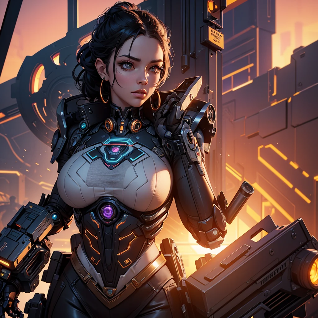 (dramatic lighting), masterpiece, best quality, sinister RAAW photo, of female female in high top panties holding futuristic light machine gun, skin showing, sexy legs, low ready, (dirty, grimy), scratches on arm, horror scene, ominous flickering fluorescent light, tactically advancing through abandoned space station, burn fuse, dangling wires, (bloom:0.5), raytracing, vivid details, cinematic lighting, subsurface scattering, particle system, ((DARK)), photographed on a Sony Alpha 7R V, 24mm film lens, F2.8 aperture, (cool color temperature), (blue filter:0.6), (hyperdetailed, intricately detailed), photorealistic, film like, light refraction, 8k, shadow casting, 8mm film grain, film still from dead space, dynamic angle, (full body:0.9), cowboy shot