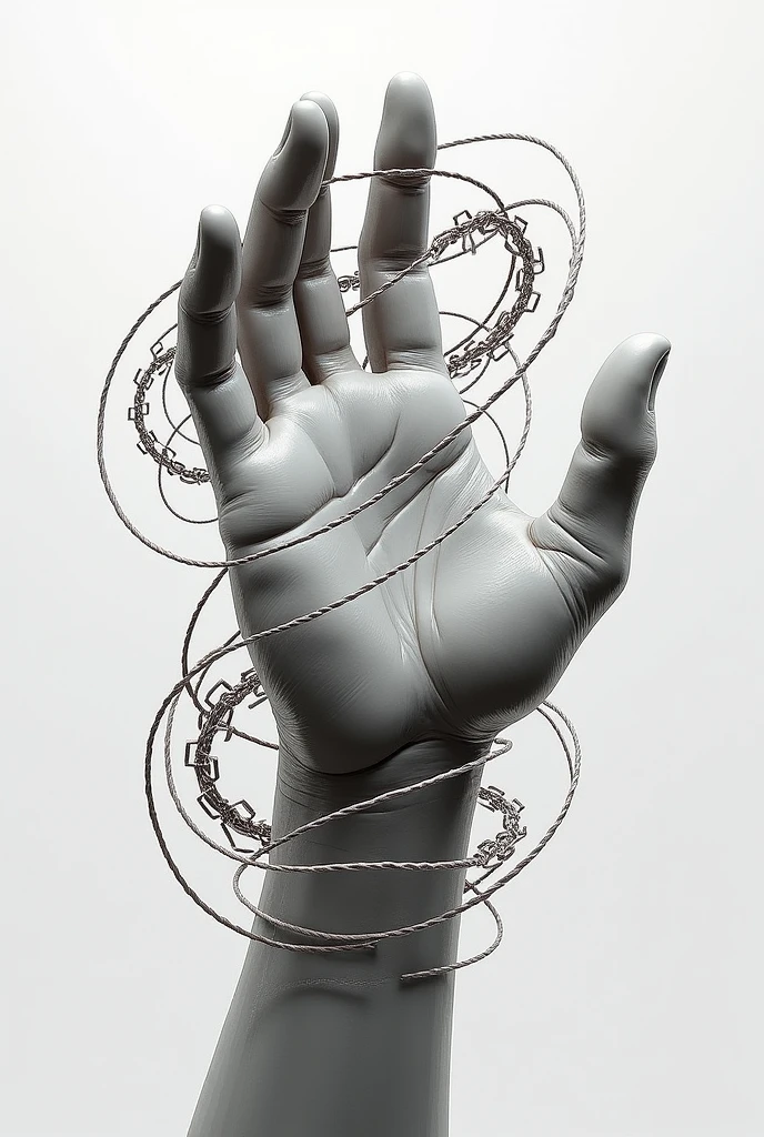 sculpture of broken hands, kintsugi, traditional photographic techniques, inlay, Michelangelo Buonarroti and Antonio Canova