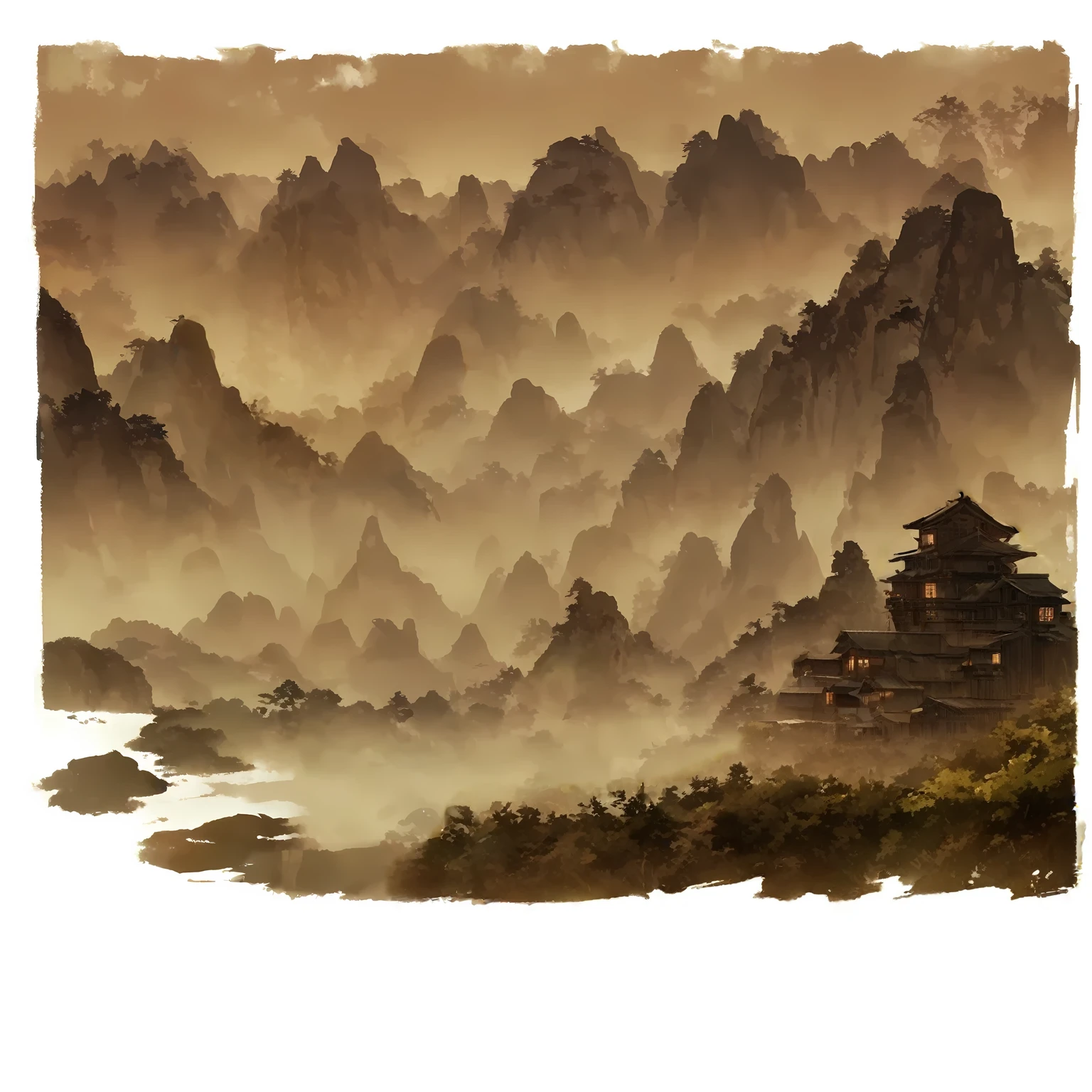 Piyang is here,Rising East,Crimson fog,It looks like silk,Piyang Qibi,Smoggy streams,Akaishi Winter Creek,Like an onyx pool,Piyang evening,Warm dreams,Sleepy floating,If the pheasant flies,
