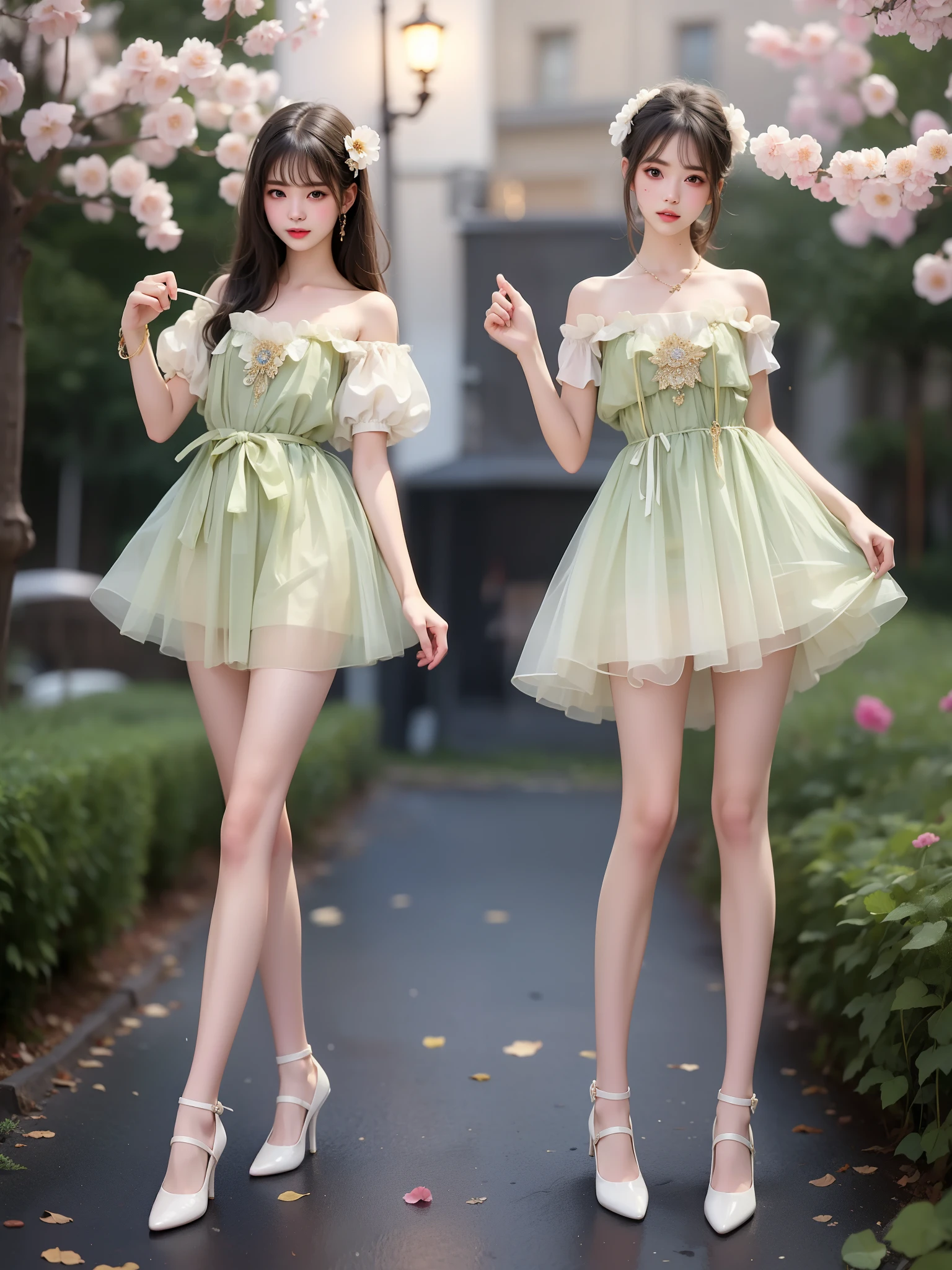 Sweet girl clothes10,korean dress, (High quality details), 1 girl, Solitary, Young women, Elegant Posture, ((night, moonlight)), (Curvy body，Lying in water naturally，River Water，rock, Relaxed expression), (Focus on natural body posture and correct anatomy:1.3), (Perfect leg proportions:1.3)，(True and accurate leg shape:1.2), ((Natural leg position)), One hand stroked the hem of the skirt, Lift the hem of your skirt, Bare shoulders, Natural posture, Soft expression, Exquisite makeup, Soft blush, Bright eyes, Soft lips, Flower fairy style, ((Anatomically accurate)), (Real and natural legs), Smooth skin, Soft lighting, high resolution, 8K Ultra HD, Clear focus, Professional photography effects, Random elegant scenes, Multi-angle shooting