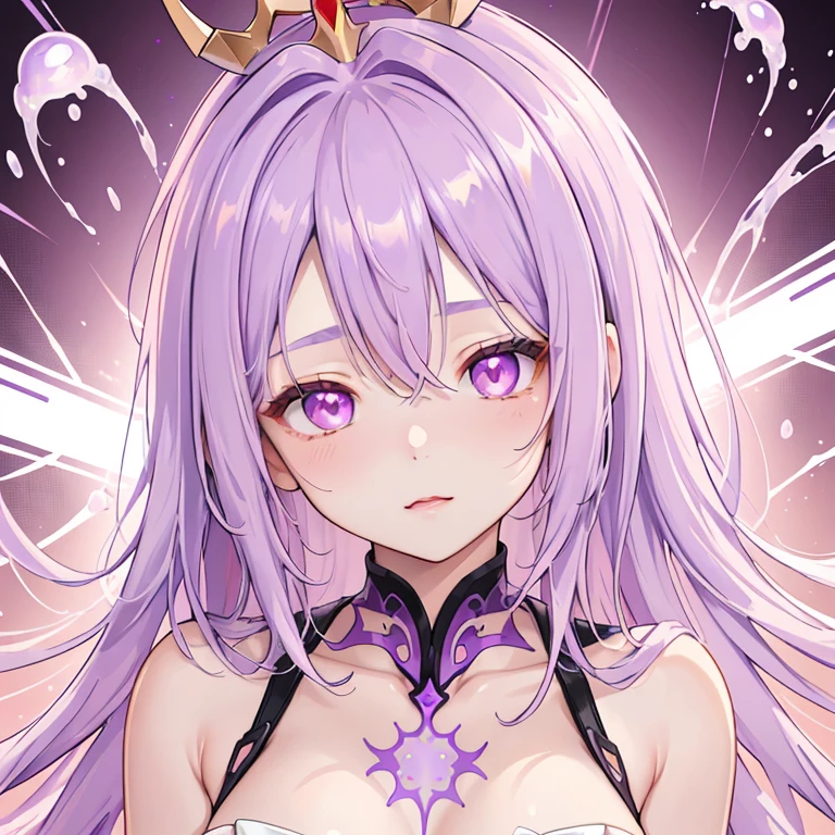 (Best quality: 1.3), (Masterpiece: 1.3), (Ultra Detail: 1.3), (wallpaper, 1 girl, lying, JingliuV4: 1.1), ,([diamond:1.3|eyes]:1.2), ([opal:1.9|gradient_hair:1.1]:1.2), (hair dripping:1.1), (detailed hands and fingers:1.2),(detailed super oily shiny skin:1.1),([wet:0.8|mucus]),oily shiny thighhigh,colorful, looking at viewer, red eyes,,uniform,white background, full body,evil crown,(CORRUPTION,(glowing pink pubic tattoo),EVIL SMILE,EMPTY EYES, HALF-CLOSED EYES)