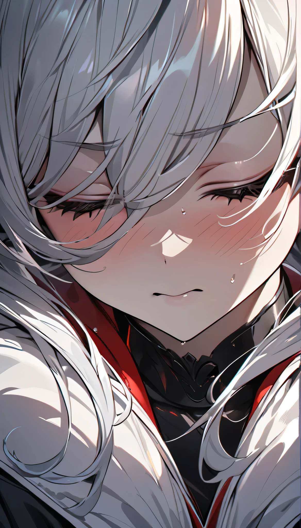 anime boy man yukata crying