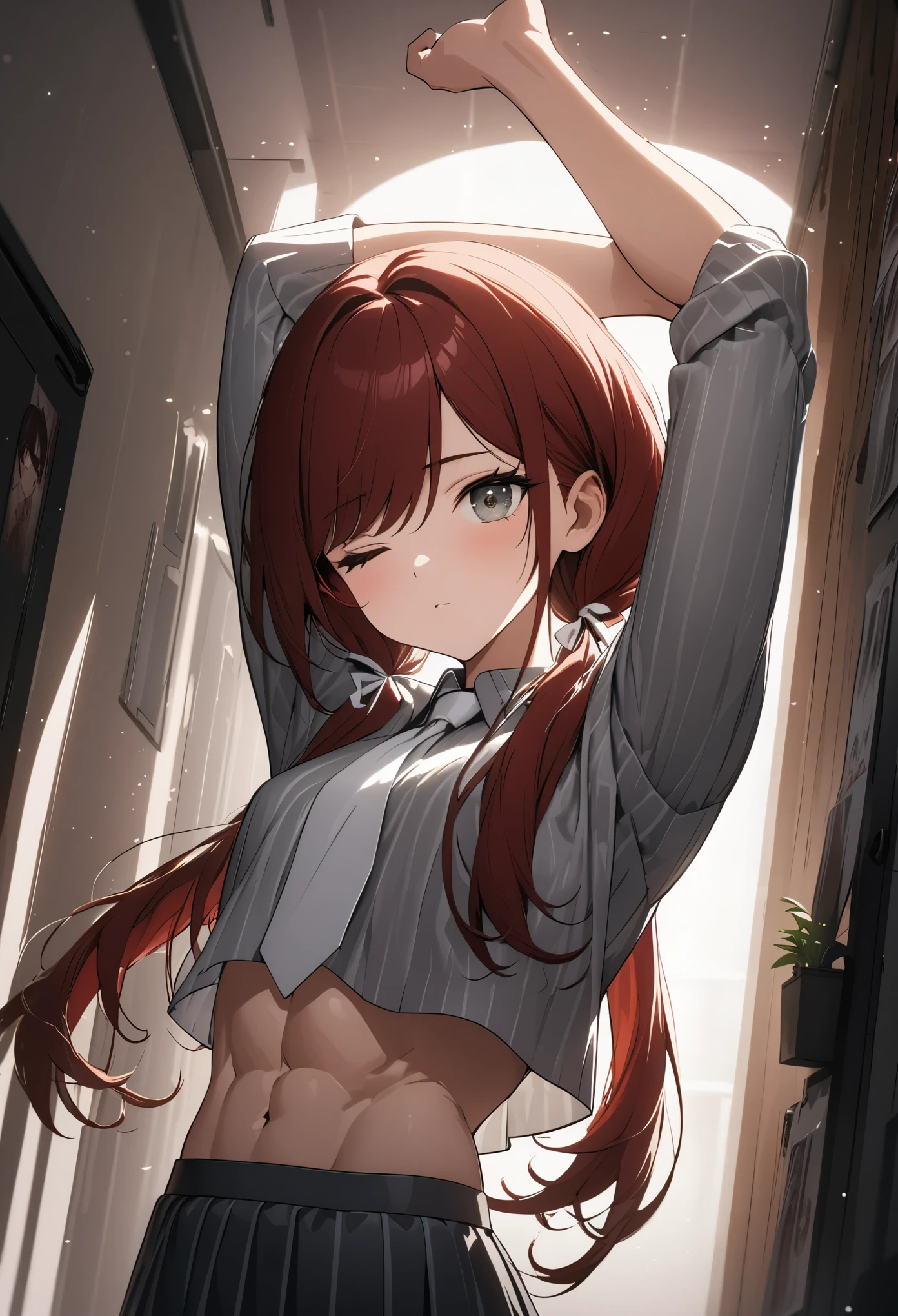 big breasts, a beautiful and cute lady, (((wearing a very short and sexy bikini))), at school, (muscular ass), (small waist), (only butt), wide hips, (full body photo) , (((Ichika Amasawa))), white skin, red ribbons in her hair, (((bright yellow eyes))), magenta hair color, good anatomy, perfect hands, (perfect muscular legs), slim waist, abdomen muscular, wearing black high heel shoes, (((body photo))) , (standing), (((looking at me showing me his huge muscular ass))), (Hair color Magenta ), camera under the ass, straight hair, (((twintails hair, (extended yellow eyes), anime, minimalism, anime style, ray tracing, cinematic lighting, shine, JPEG artifacts, bright light, divine rays, backlight, symmetry , panorama, Sony FE, hard drive, master piece, precise, anatomically correct, Super Detail, best quality, hard drive, Loudest, 16k