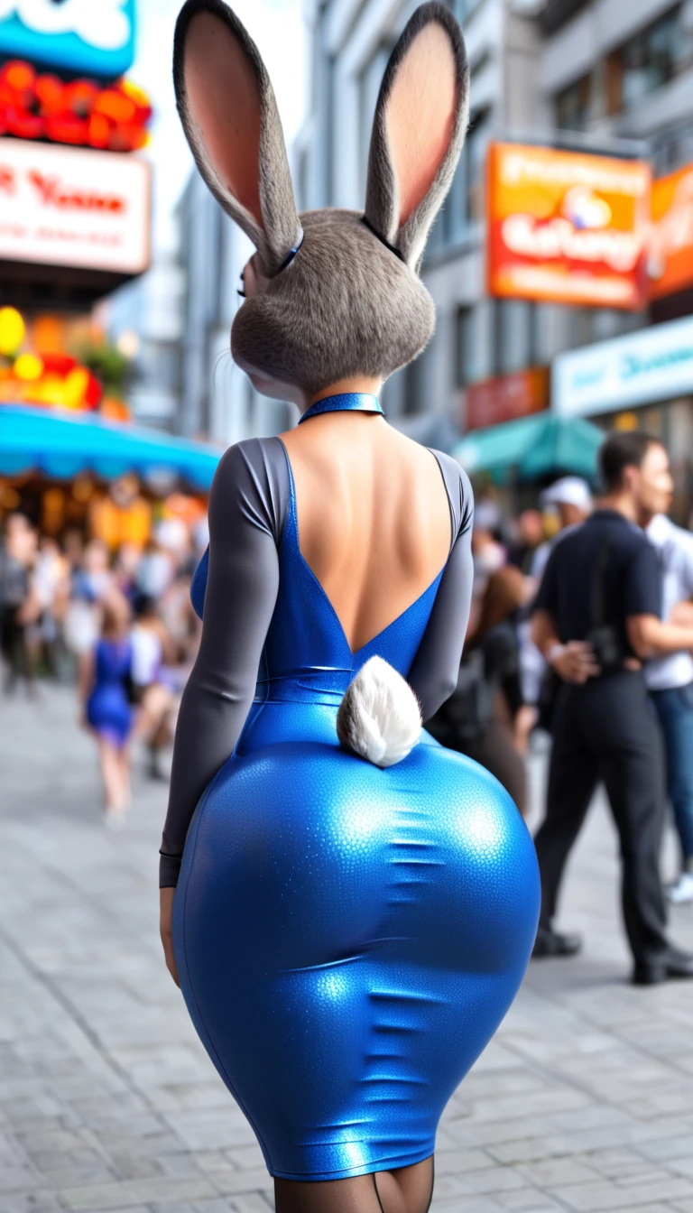 naked female furry hose water belly inflation in public 