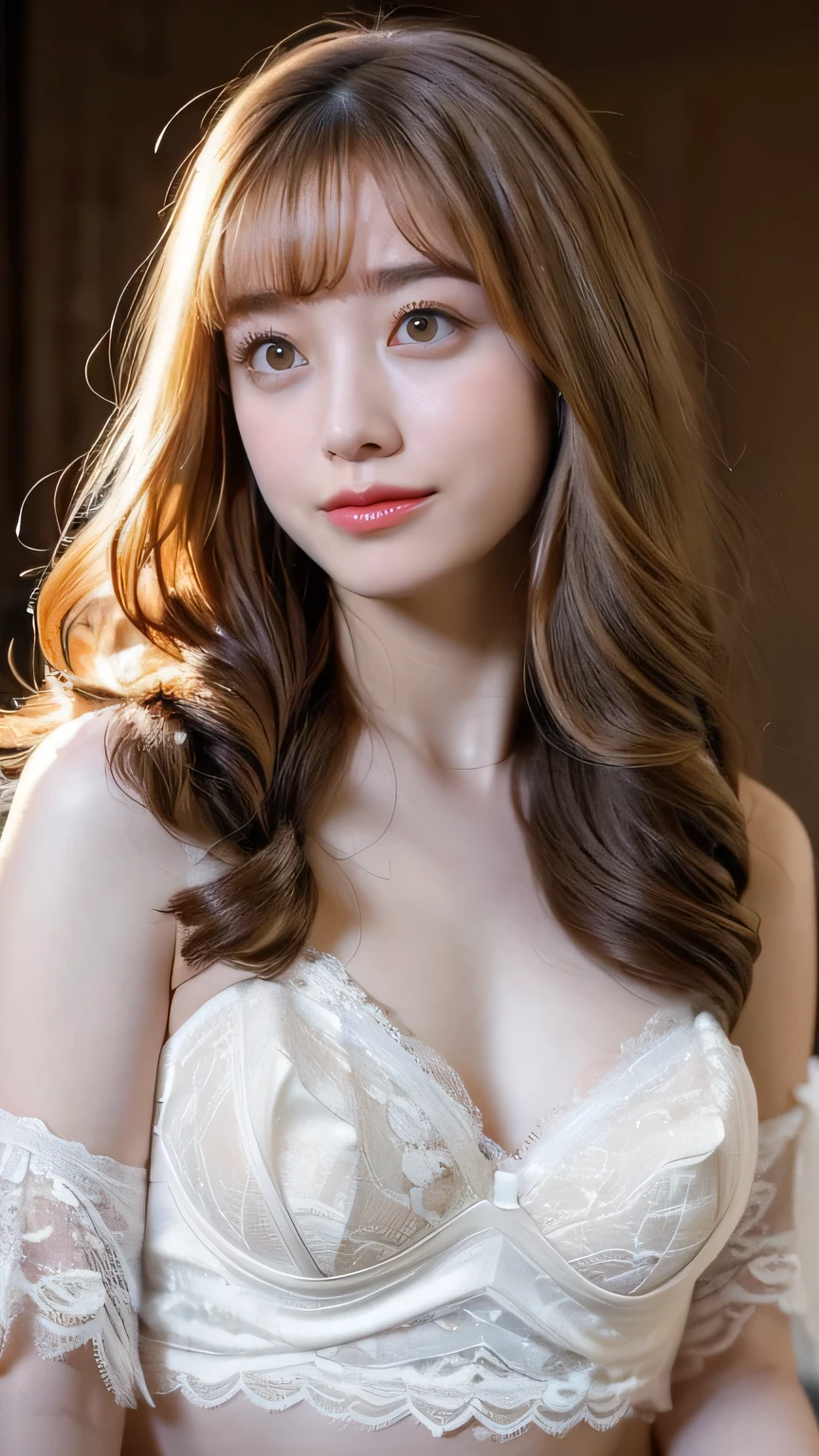 (((best quality))),(((ultra detailed))),(((masterpiece))),illustration,1girl,maid cafe,stunningly beautiful,slim,medium straight bob hair,flat chest,deep captivating eyes,maid costume,strapless see through lace bra,graceful movements,confident charm,warm genuine smile,France cafe,delicious coffee pastries,warm inviting atmosphere,joyful eyes,Coffee Machine,close-up of face