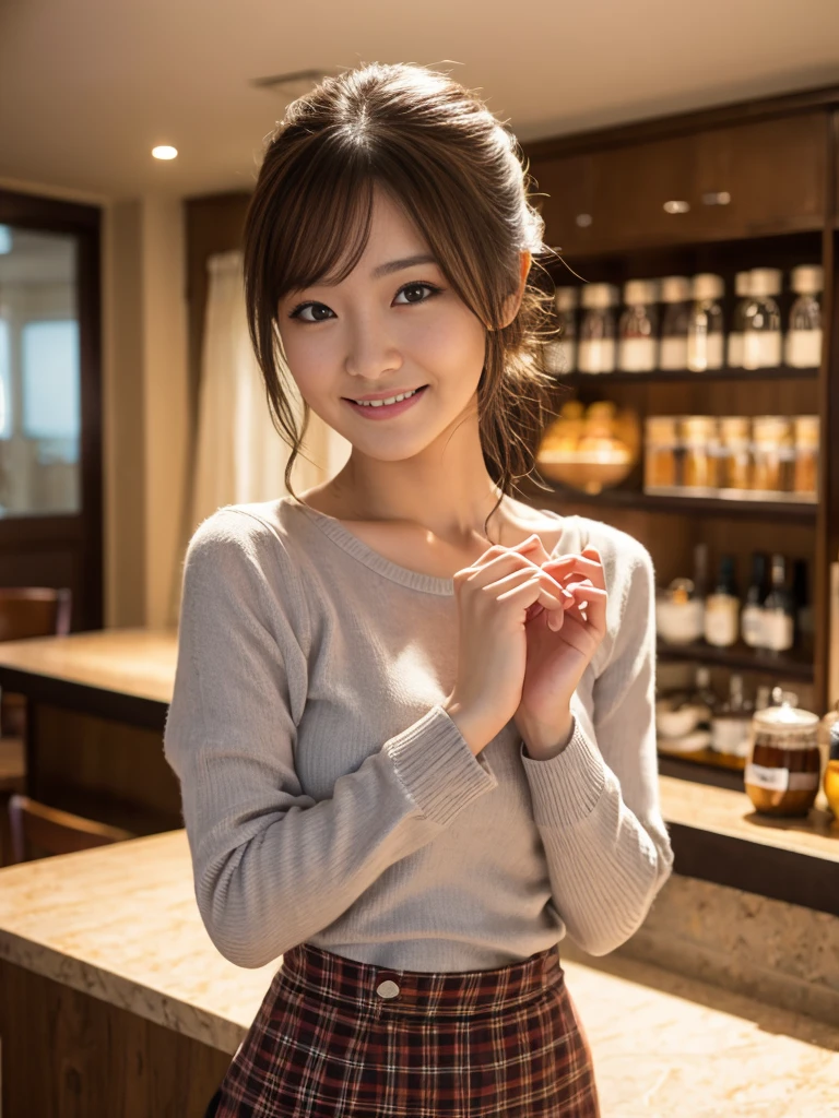 Japanese beautiful girl、Completely naked、wine store clerk、22 years old、Put on your shirt、