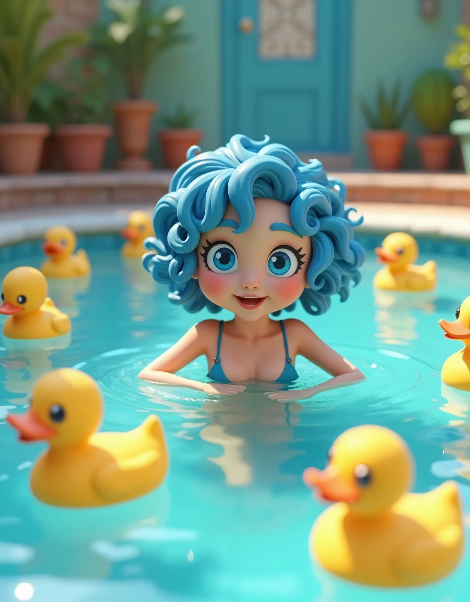 Pearl from Splatoon 2 bathing in cum