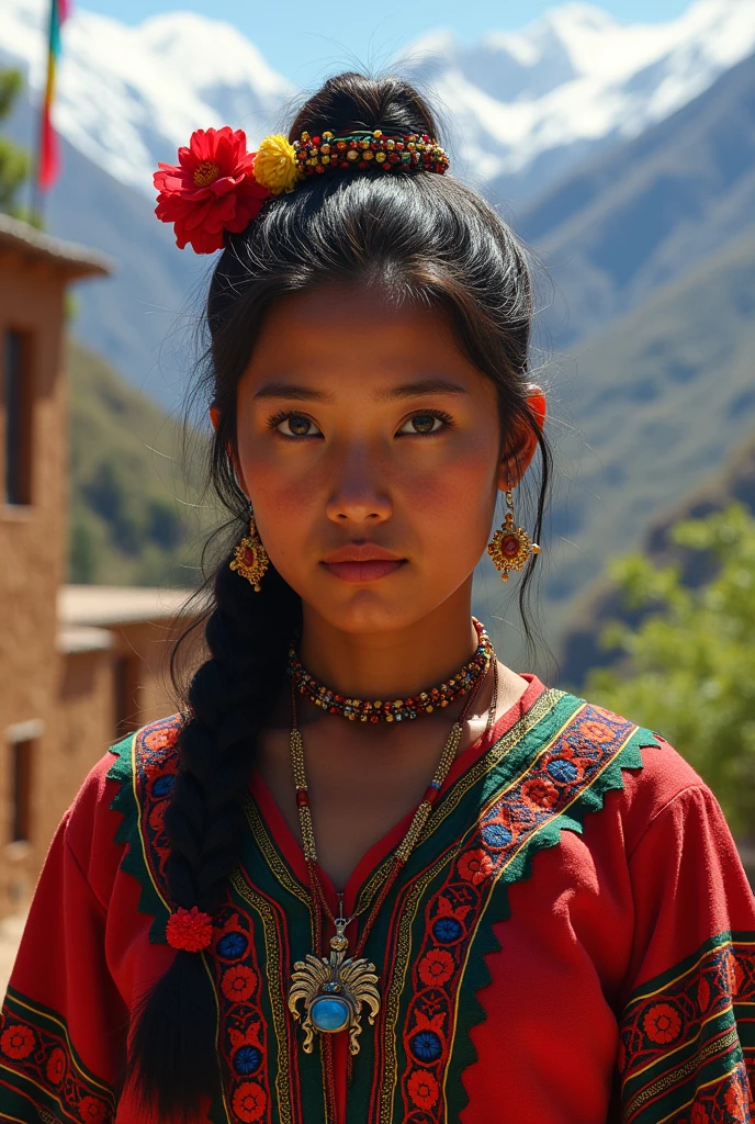 An Aymara child 