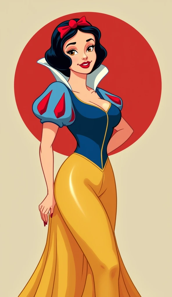 snow white, big breasts, big ass, cuerpo completo