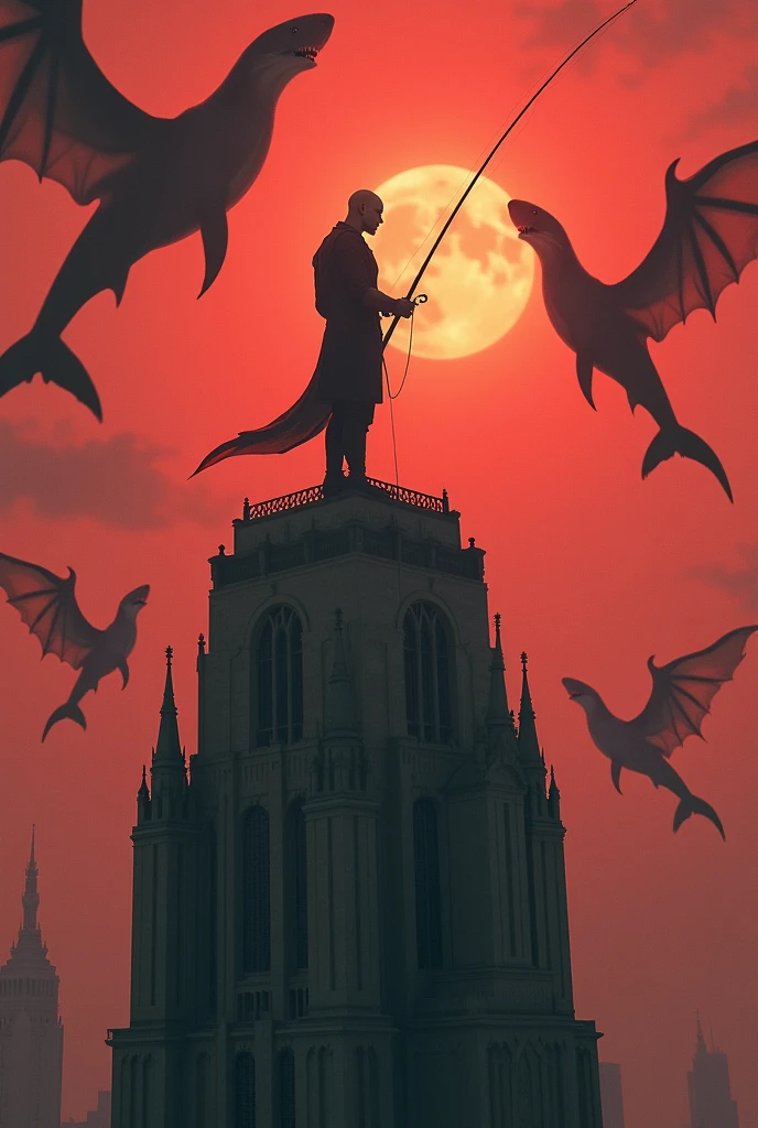 Vampire saving albino teenager from being burned at the stake