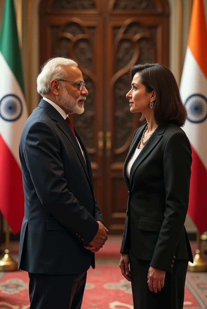 Modi and meloni