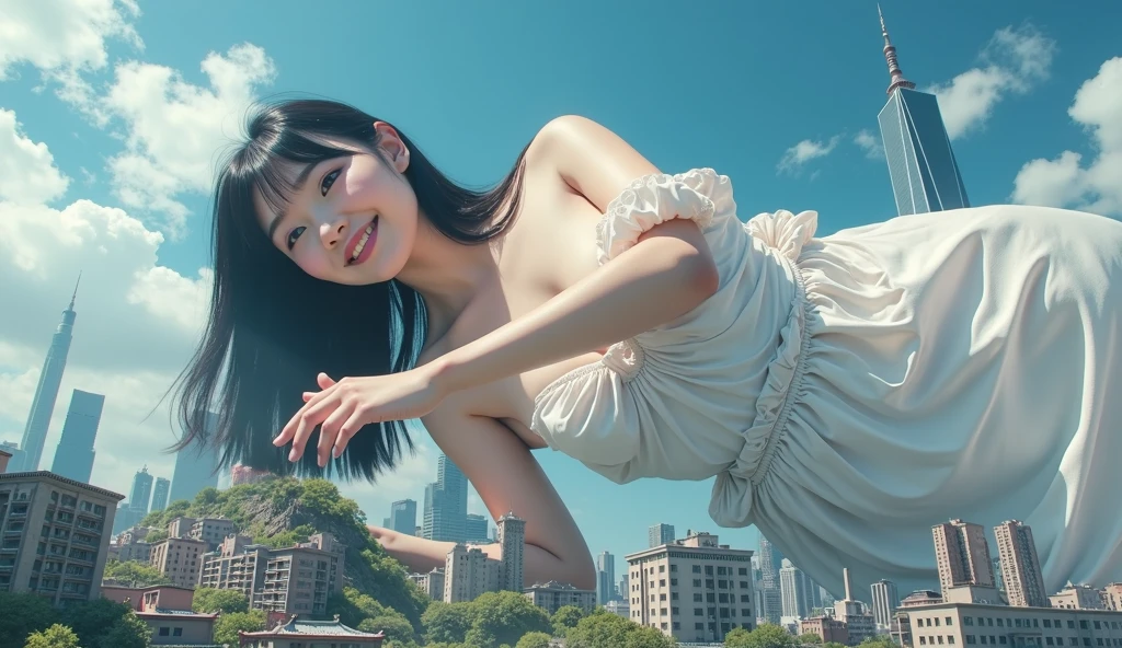 (((NSFW STILL SHOW)))、(Oppai-Loli、Strong wind)、8K best quality、((Masterpiece:1.2、Hyper-Realism:1.37))、{(Childish|David Hamilton|Gigantic Cleavage:1.37)}、{Back view|From back|From behind|Side view|From side|Top view|Overhead shot|bird’s-eye view|Bottom view|From below|Under view|Satellite photo|Dynamic angle}、(Full length|Toe to head|Full height|Wide shot|Very wide shot|Fish-eye lens)、(Soothing tones、Subdued Color、Smooth shading、bokeH、Moonlight、Soft Lighting with many Follow lights)、(Falling|Flying|Diving|Jumpping|Kicking|High-kick pose|Leaning back|All-fours|Lens-facing back|Dancing|Running|Full height)、(((detailed KAWAII face、Detailed open crotch、Detailed Oily Porcelain skin textures)))、Absurdly long hair、Curly hair、Floating hair、Underboob:1.2、cammel toe:1.2、Teats、Nipple shadow、The shape of the pubic area is clearly visible、Very thin and soft parachute fabric、{tiny_eyepatch_bikini|Micro string bikini|Strangeware|Heart-shaped body paint|bandaids|Transparent celestial robe|No underwear:2}、{Red Moon|Blue Earth}、{Overlooking the nightcity|Looking down on the landscape|SPACE}、{On the rooftop|Observation deck|Viewing platform|In the Sky high|Above the clouds|Outer space|Weightless space|Lunar surface}、Biomechanical HUGE and HEAVY boob、Very feminine curvaceous、Very fantastic atmosphere、