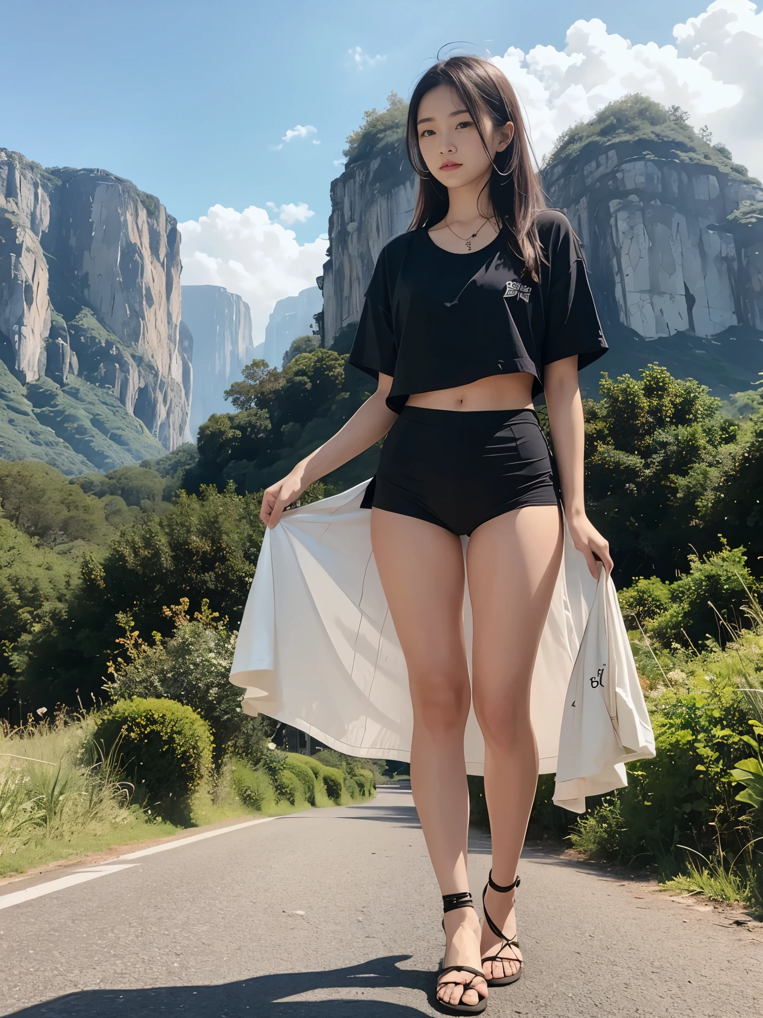 that'Photorealistic, High resolution, 1 female, Hip-up illustration enlarged、Beautiful Eyes, The eyes are round, Long black hair , (((Full nudity))),((Hairless lower body)), (Best Quality, High resolution, Lift your hips and strike a pose , Spread your legs, Huge penis , Pussy, (Porn, During sex:1.3), Inserted big cock、Messy black hair,ultra-detailed, Realistic:1.37), Cinema Lighting, Breast areola,Close up of details,Fun Expressions,Sexy pose、Angle from below,squat, Spread your legs,Camel'S, Shiny,bedroom, On the bed,