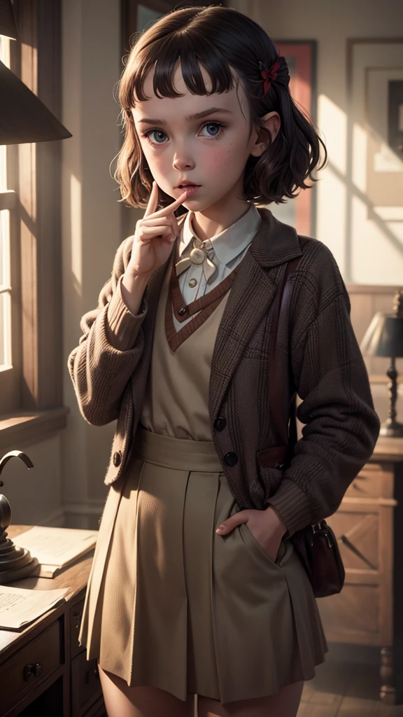 The Curious Detectives children realized that they had misinterpreted the situation. O Sr. Tobias was just a lone craftsman who liked to create beautiful lights.