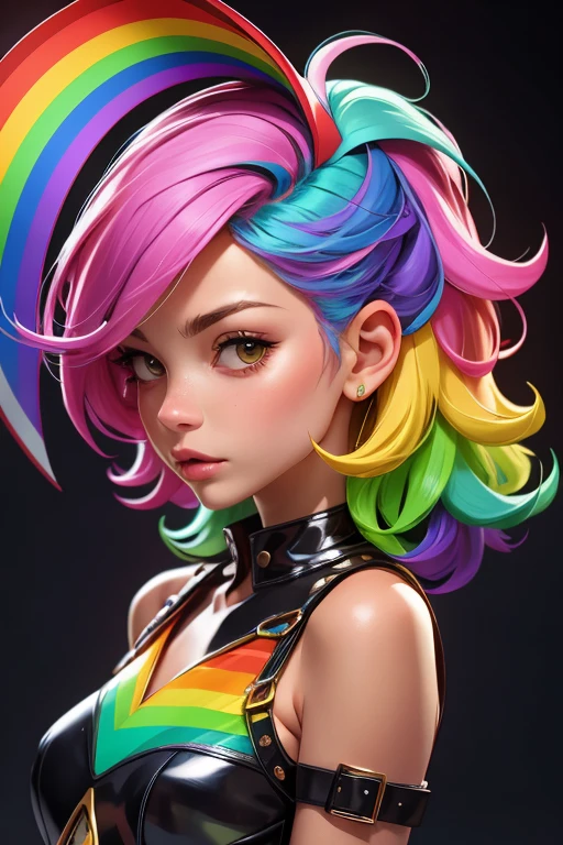 Rainbow Hair