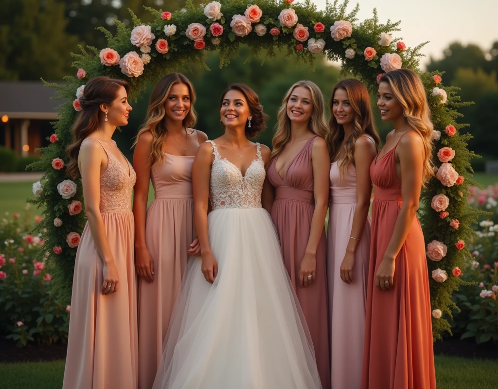 The best color palette for a wedding party