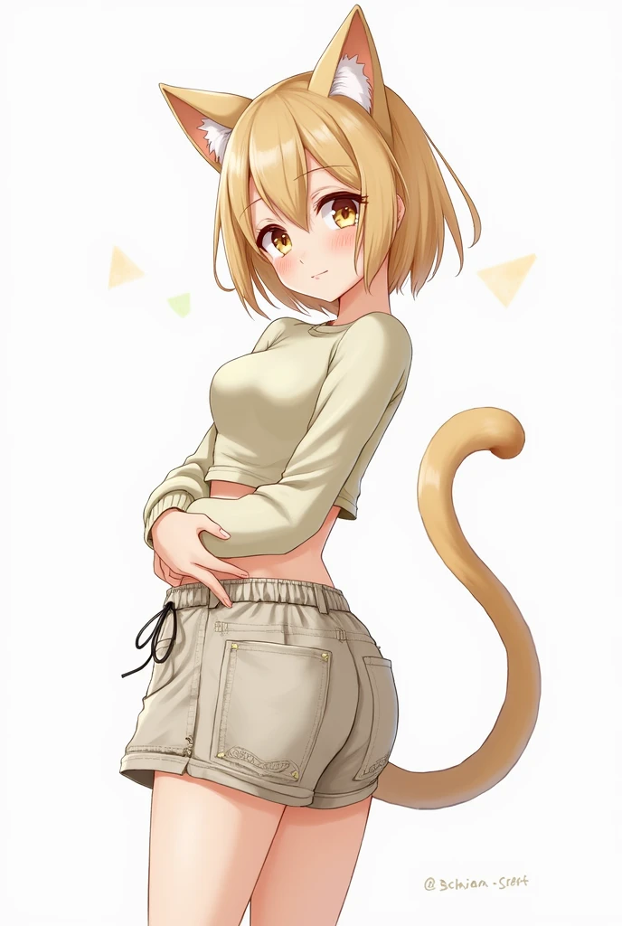 1girl,rinpoo_chuan,solo,looking_at_viewer,open_mouth,fundoshi,ass,smile,cat_tail,looking_back,tied_shirt,white_background,whisker_markings,white_shirt,no_pants
<lora:rinpoo_chuan_final_v3:1>,masterpiece, best quality