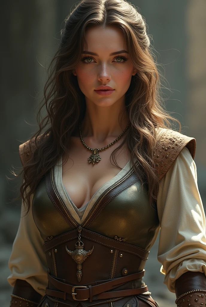 (masterpiece), (extremely intricate:1.3), (realistic), portrait of a girl, (huge and perfect breasts), the most beautiful in the world, dark eyebrows, (Hermione granger:1.2), detailed textures, confident glance, seductive, upper body, in a meadow, sunset, by a lake, grassy hills all around, professional photograph of a stunning woman detailed, looking at the camera, detailed eyes, sharp focus, dramatic, award winning, cinematic lighting, octane render unreal engine, volumetrics dtx, (film grain, blurry background, blurry foreground, bokeh, depth of field, motion blur:1.3)