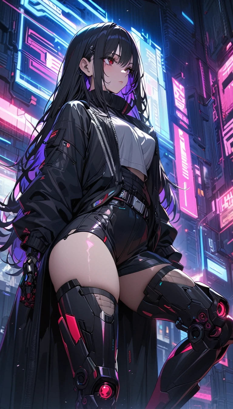 ((Best quality)), ((masterpiece)), (detailed), vagina cyberpunk