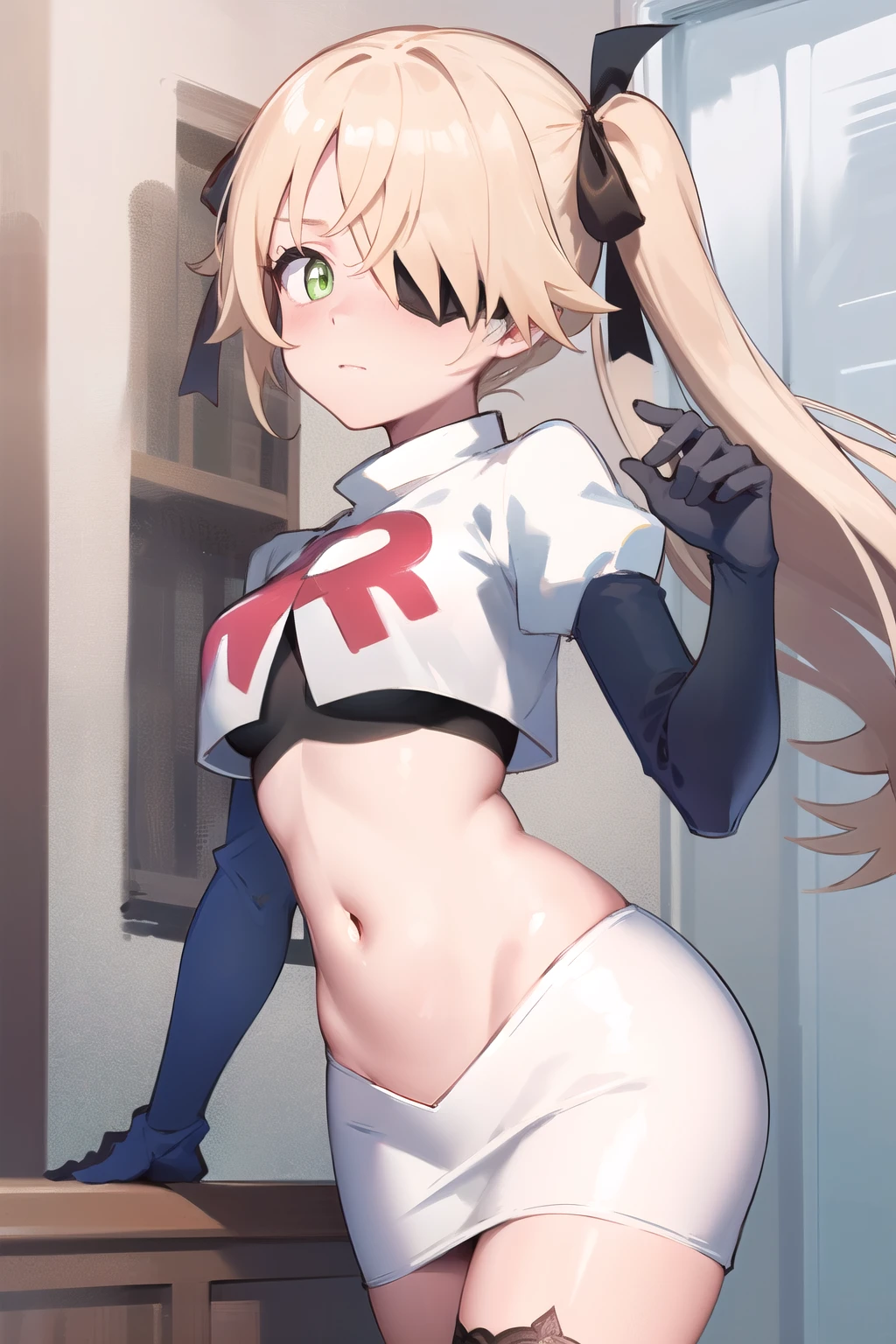 20 year old woman, busty, bubble butt, hourglass figure, skinny, blushing, embarassed, shocked expression, horny, seductive, long hair, platinum blonde hair, wavy hair, wearing cropped biker jacket, white tshirt, hotpants, tight fitting clothing, in park, anime, flat colors, dynamic pose, running, sprinting, heavy make up, kissable lips, red lipstick, ((open mouth)), ((drooling)), ((wet)), ecchi style, hentai, ecchi anime style, seductive,  punk style, punk hair, punk clothing