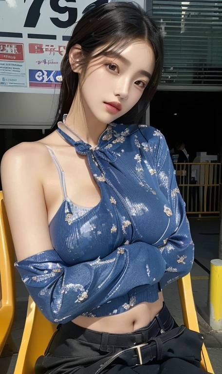(8K、Raw photography、top-quality、masterpiece:1.2)、(Anatomically correct body、realisitic、Photorealsitic:1.37)、ultra-detailliert、(((Low Angle Full Body Shot)))、realistic eyes and face details、realistic skin textures、natural skin textures、Fair skin、A detailed face、真实感、Realistic background、Realistic lighting、Hallyu idol、T back、Athlete body shape、long limbs、(Anatomical)、profetional lighting、电影灯光、darkened room、(Forward leaning position、Small buttocks、skinny thigh、Curvaceous、posterior view、Sweaty lower body)