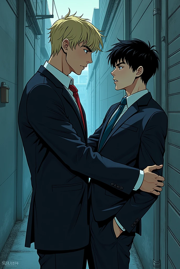 score_9, score_8_up, source_anime, standing, hellsing, seras, blonde hair, nude, indoors, night, night sky, nighttime, vampire, smirk, fangs, ikuchan, balcony, town background, nude male, huge penis, muscular male, medium breasts, couple, looking at viewer, faceless male, dark skinned male, cuckold pov, ntr, netorare, standing side by side, standing, cuckolding, cuck, 1girl, 1boy, interracial, BLACKED, bbc, raceplay, smug, humiliation, ((faceless male)), ((size difference)), tall male, ((dark skinned male))), navel, short dress, red dress, furry, tiger, anthro on human, tiger girl, chubby, bbw, male head out of frame, ((size difference)), , ((large male)), black haired male, solo focus, ass rub, assjob, ((latex suit)), latex, latex clothes, nipple pasties, 2boys, gay, femboy, anal sex, bisexual, mmf, mmf threesome, venti, group sex