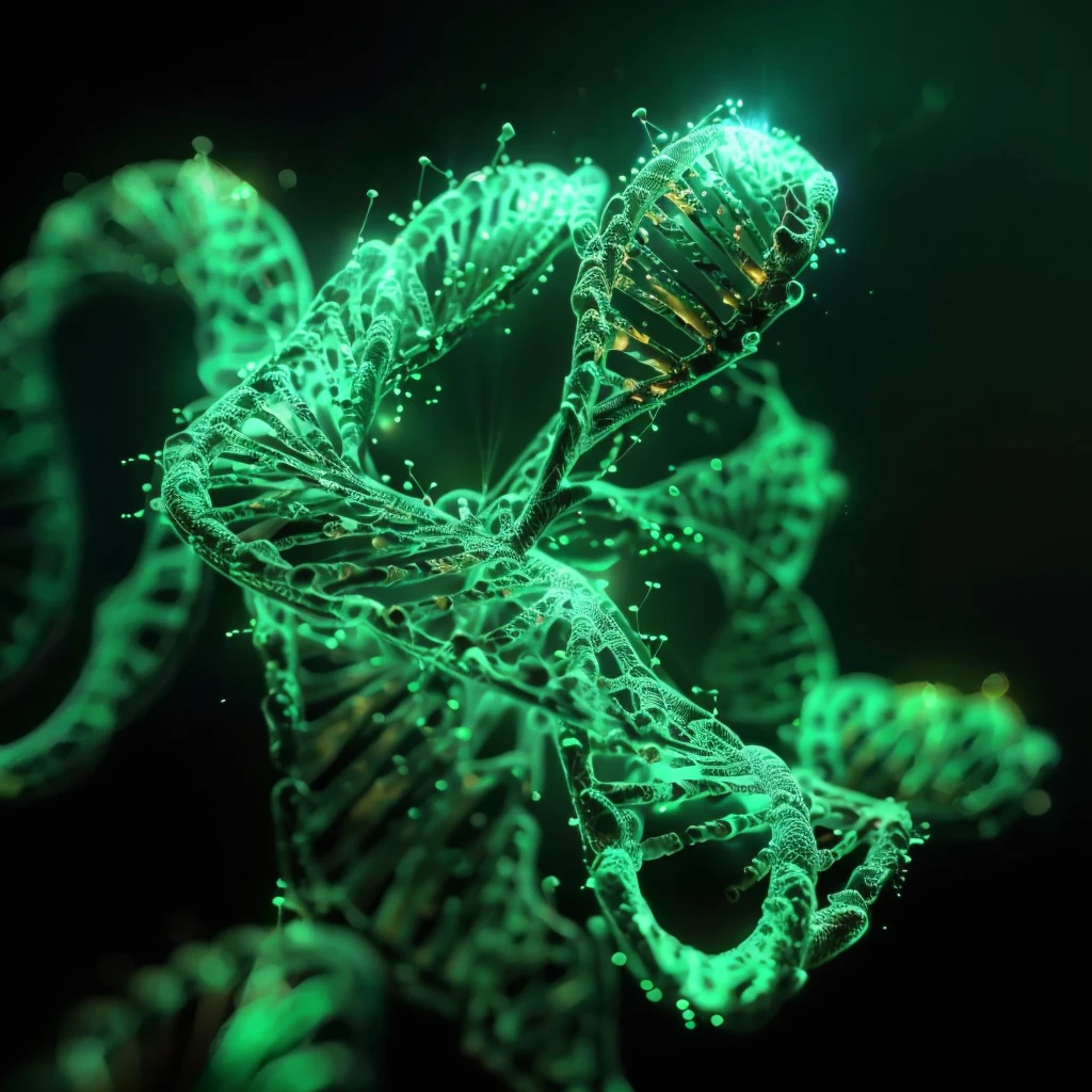 a group of green microorganisms floating in the water, glowing spores flying, bacteria, mutations from radiation growing rapidly,fungal polyps, a microscopic photo, protozoa, spores, metamorphosis complex 3d render, rendered illustration, microorganism, green saliva, microscopic picture, microscopic photo,(best quality,4k,8k,highres,masterpiece:1.2),ultra-detailed,(realistic,photorealistic,photo-realistic:1.37),macro photography,highly detailed,intricate details,complex organism,bioluminescence,dynamic composition,green tones,deep focus,dramatic lighting,scientific illustration,Cinematography, Hyperrealism, Photorealistic, Hyperdetailed, Cinematic, Portrait Photography, Realism, Motion Lines, Sparkle, Speed Lines, Diffraction Spikes, Scanlines, Optical Illusion, Cinematic Lighting, Ray Tracing, Glowing Light, Reflection Light, Bloom, Backlighting, Depth Of Field, Multiple Views, UHD, Super Detailed, Best Quality, Award Winning, Masterpiece, 