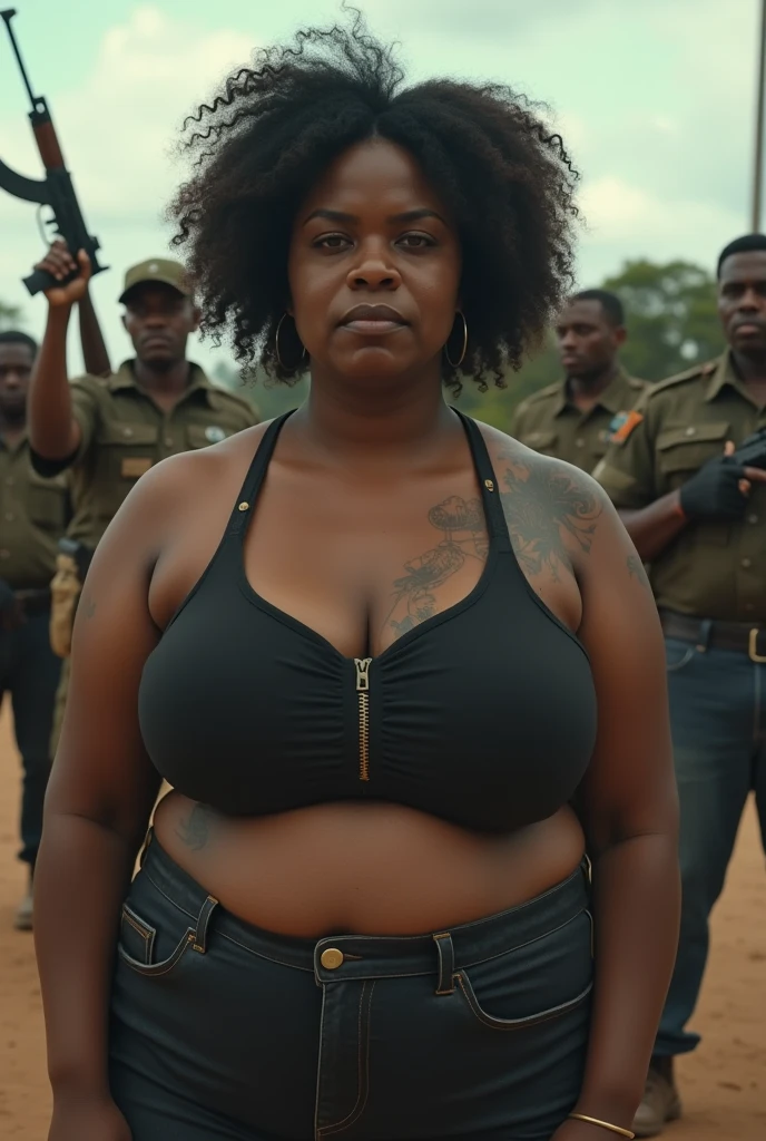 (beautiful 16 year old black girl fighting, fighting, combat) ((full naked)) Beautiful and perfect face, (slender body) thin body, (black hair) (black eyes) (black, African skin, African skin) beautiful body , African face, predatory eyes, pink vaginal lips, thin hips, thin thighs, collarbone, ribs, (face: anger) full body, (smooth pussy, shaved vagina) Western beauty, thin nose, (location: street, neighborhood, village ). ((fighting pose, punch, bruised face, sweat)) ((crowd around, people in the background, street full of people, people watching the fight, cheering)) ((black, African girl))