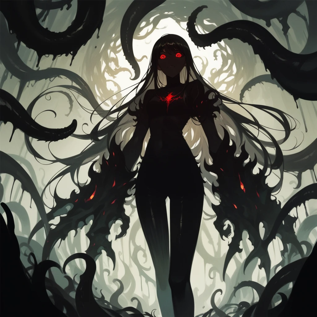 (((Grotesque Fusion))), (((Haunting Integration))), ((Nightmarish Hybridization)), (Eerily Realistic CG Aberration), ((A Distorted Fusion of Entities)), (From the Convergence of Horrors), Sinister Light Casting Distorted Shadows, ((1 Female Entity with Unearthly Blends)), Solo, Half Body, ((Flesh and Plantlife Intertwined in Unsettling Harmony:1.2)), ((Eyes Gleaming with Sinister Embrace:1.2)), ((Spectral Appendages Emerging in Ghastly Unison:1.2)), (Twisted and Distorted Posture), ((Whispers of Unholy Origins Echoing in Tainted Chorus:1.2)), ((Glowing Eyes Gleaming with Malevolent Brilliance:1.2)), ((Merged Forms Entwined in Distorted Symphony:1.2)), Character Focus, Macabre Hybrid Realm, Haunting Background, Distorted and Eerie Colors, ((Face Veiled in Unnatural Amalgamation:1.2)), ((Form Blended into an Unsettling Concoction:1.2)), ((Visage Ensnared in a Fusion of Disquieting Entities:1.2))