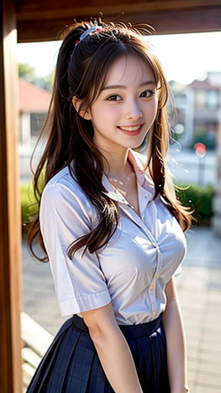 (((8ｋ,Attention to detail,Attention to detail、highest quality，masterpiece,Attention to detail,White shirt，See through))),RAW Photos & Realistic atmosphere,Beautiful dark eyes,Mouth Details,Glossy lips,Thin eyebrows,beautiful Eyes、Soft white skin that shines in every detail、Her deep black eyes are very beautiful,Lip details、Very beautiful face,Very beautiful face、Lively Faces,beautiful, Glistening lips,beautiful Eyebrows,Infinite Reality, Realistic Young Gravure Idol,Very cute woman , Young Gravure Idol, Young Gravure Idol, とても美しくてかわいいbeautiful 21 year old beauty,Incredibly beautiful and elegant，beautiful 21 year old beauty,Natural soft light,（Shiny Hair,,beautiful and kind eyes：1.5）,A kind smile,Shapely breasts,Long Hair,beautiful posture,No makeup,Take a quick look at the camera,shirt，See through