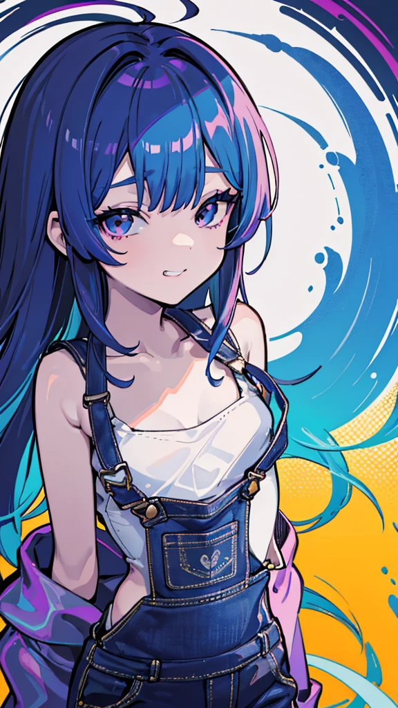 Gura, (standing), blushed, perfect anatomy, detailed eyes, detailed lips, extremely detailed eyes and face, vivid colors, sharp focus, masterpiece:1.2, ultra-detailed, blushed, , sleeveless, ((((ponytail)))), 