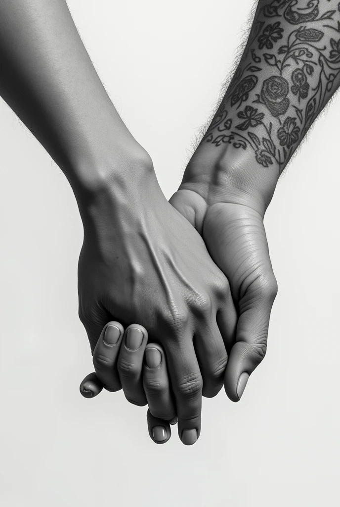 A pic of naked couple and in the male hand a aniket yadav name tattoo during sex time