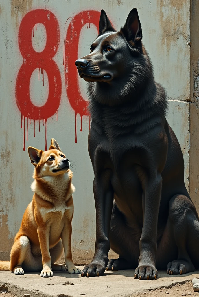 pale skin weak body woman bruised body crying get hard fucked by two dogs in street night zoophilia group sex