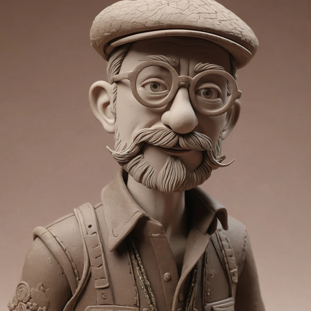 masterpiece, ultra detailed, clay animation
