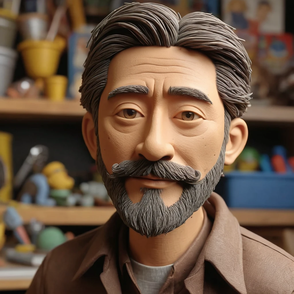 masterpiece, ultra detailed, clay animation