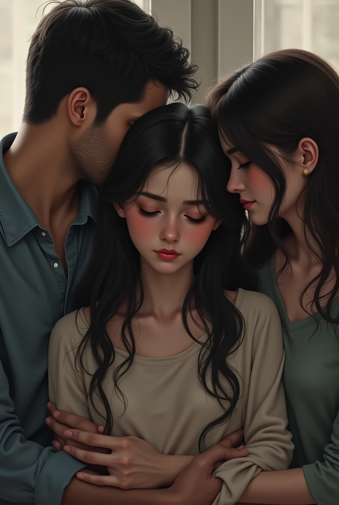 couple, crying, tears, sad, unhappy