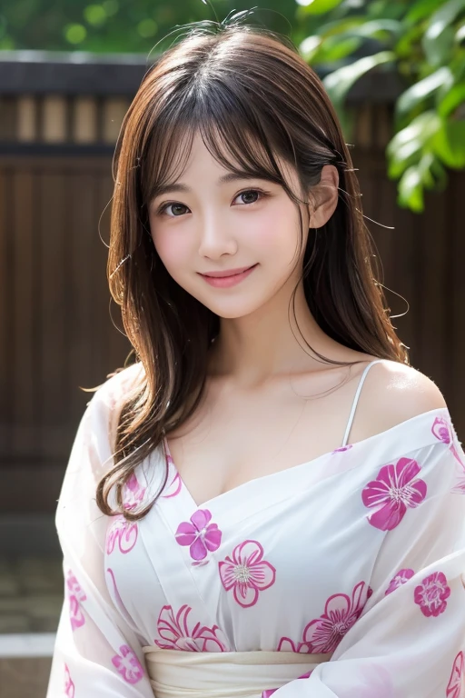 ulzzang -6500-v1.1, (Raw photo:1.2), (Photorealsitic), a beautiful detailed girl, (Real: 1.4), extremely detailed eye and face, ((cute kimono;1.3))、((Fireworks in the background:0.8)), selfee, Instagram、game_nffsw, huge filesize, hight resolution, ighly detailed, top-quality, [​masterpiece:1.6], illustratio, ighly detailed, nffsw, finely detail, top-quality, 8k wallpaper, Cinematographic lighting, 1girl in, 17 age, perfect body type, cute droopy eyes beautiful big eyes、Pieckfinger, ((masutepiece)), Best Quality, eye shadow,  Portrait, ((FULL BODYSHOT:1.4))、(Very affectionate smile:1.2)、realistic skin textures、shinny skin、