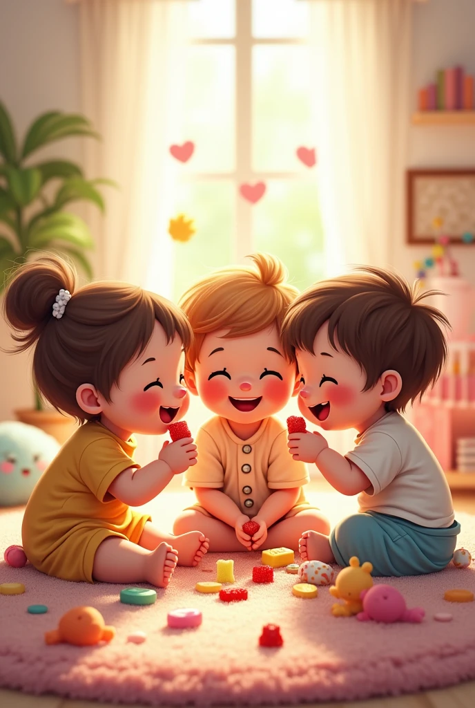 Three’s a crowd, or so they say,  
Like a trio of friends who laugh and play.  
Four is square, a solid base,  
Like a cozy room, a warm embrace