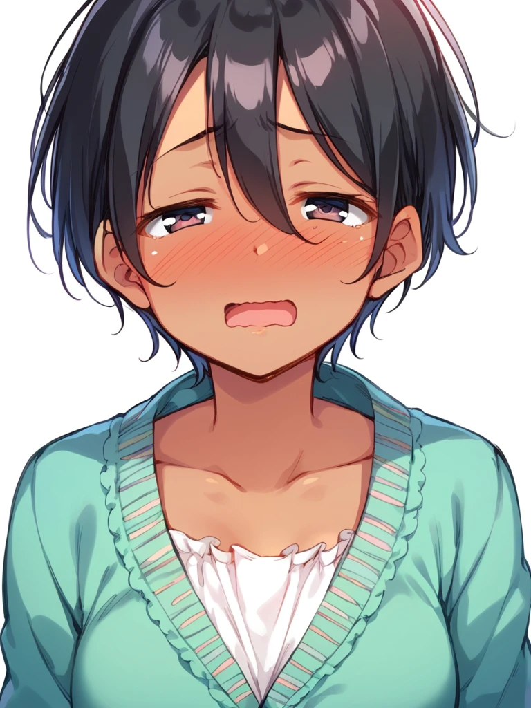 outstretched hand,lying on back,Jaune,nsfw,penis,1boy,(((sweat))),((steam)),((((orgasm)))),(((see through))),small nipples,gym uniform,fellatio,open mouth