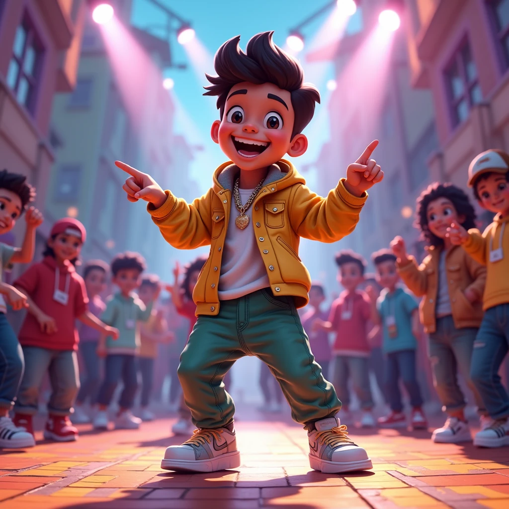  Look for live performance images or concert photos of the love Punjabi cartoon boy
performing the long distance love