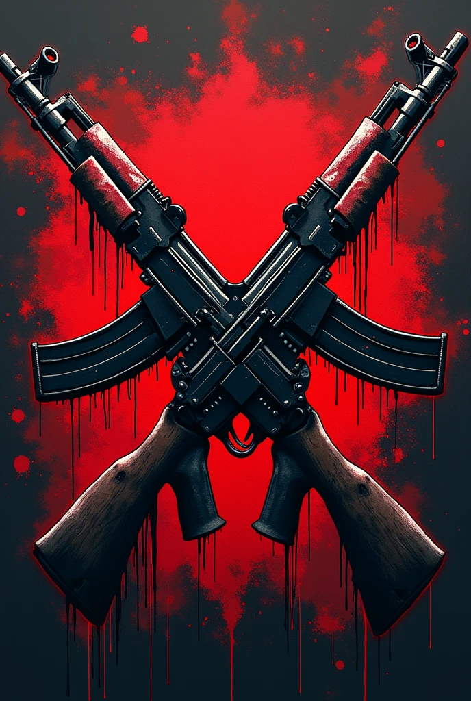 Logo for a classic heavy metal band called Metal Jam, something like bloody blades and metal rebar bars