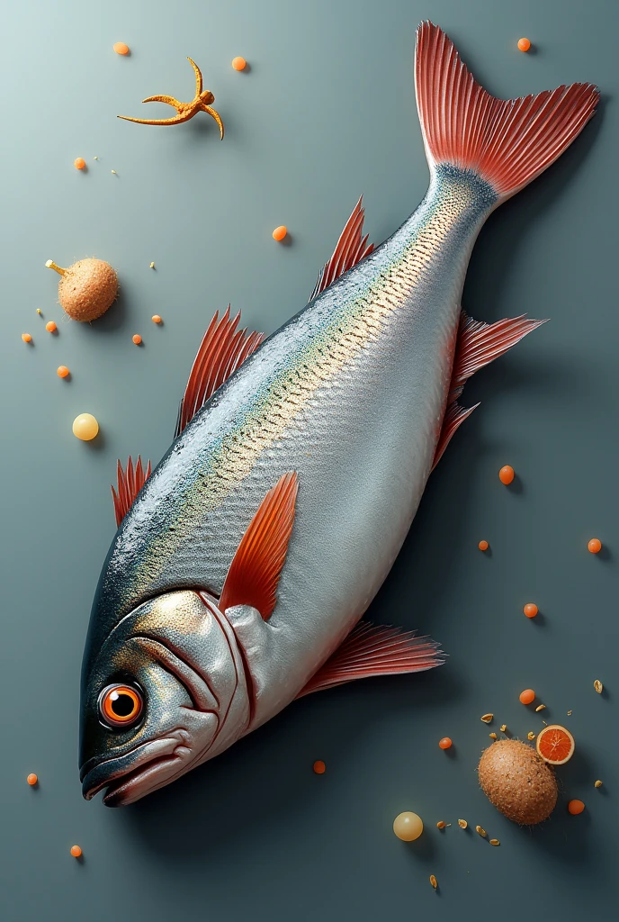 ASCIITasty fish on a plate