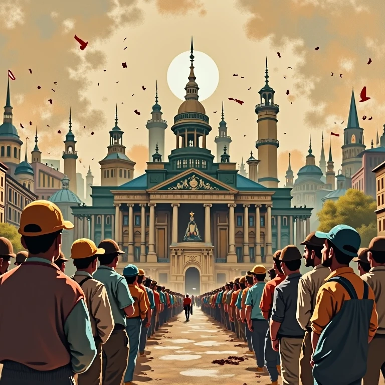 there are many people standing together in a poster, berlin, by Karl Pümpin, set in ww2 germany, berlin 1 9 4 5, berlin 1 9 8 2, berlin city, inspired by Karl Pümpin, point-and-click adventure game, official illustration, by Pál Böhm, game poster