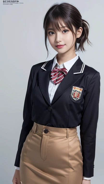 (Highest quality), (Beautiful 14 year old Japanese girl), (Moisturized lips), Narrow eyes, double eyelid, Delicate clavicle, Flat Chest , underdeveloped udder, smile, (Spotted sunlight: 1.2), Professional Lighting, (Petite figure), (Sunburned skin: 0.2), Full body photo, Full Body Focus, (Crouch down)、A fine honor student、Slender body、(Blazer school uniform:1.5)、Boyish ultra-short hair、Stylish white bedroom、Ribbon on chest、Sweep all your hair back、Completely naked、Lift up your skirt with both hands、You can see inside her skirt、Completely naked