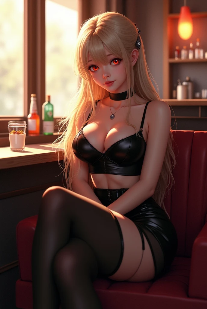 (masterpiece, best quality), stunning women in a seductive grunge outfit, sultry and gorgeous.