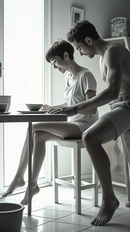 (evil albino lathy androgynous male, Cockatrice King, bird brain, thin neck, frail shoulders, weak arms, flat ?????, soft belly, curvy ????, thick avian thighs, male ??????, massive ????????, depraved homosexual, ??????, kidnapper, cradle robber, queer, weak stomach, weak bladder, his presumable prey traps and castrates him)