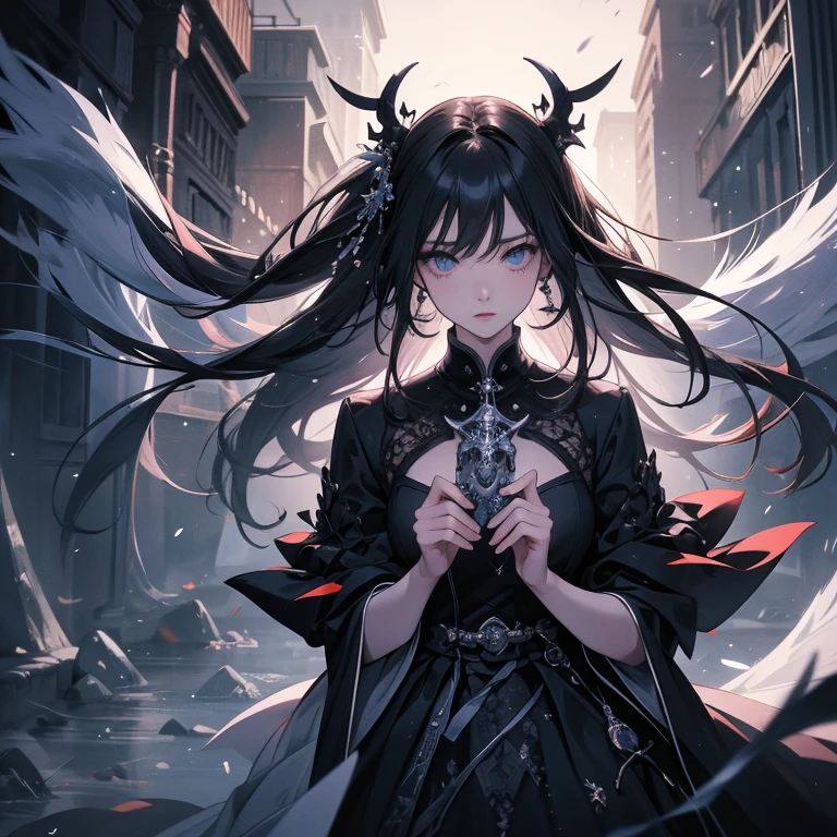 Best quality, Masterpiece, 超高分辨率, (photograph realistic:1.4), surrealism, Dream-like,fusionart, Shadowdancer, shadow magic, darkness control, stealth, shadowstep, umbral spells, hidden blade,