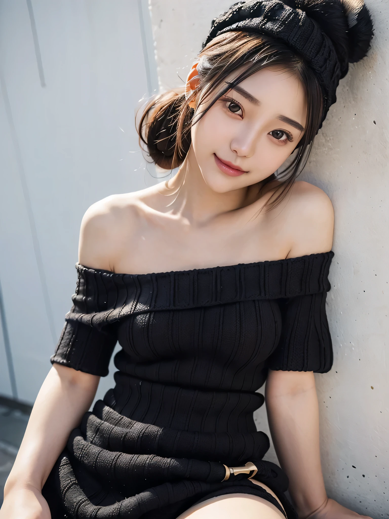 Smile、natta、Raw photography、(((Ultimate Beauty Portrait)))、((glistning skin))、女の子1人、15 year old beautiful girl in Prague、bright expression、((brown haired))、(cleavage of the breast)、(Random Color Pleated Skirt:1.5)、((Big eyes that shine like jewels))、open cardigan、Open your clothes、Lace panties、panthyhose、Glossy glossy skin、(Medium Hair)、(Silky Ponytail Hair)、(is standing)、((Show me all my panties))、((Lifted skirt))、panties focus、Detailed lace panty pattern、((Lift your skirt to show your panties to the camera))、((Lift the skirt bigger and bigger,、Show your panties to the camera))、eye liner、Beautiful bangs、Hair between the eyes、((masterpiece、top-quality、ultra-detailliert、Film Light、intricate-detail、hight resolution、ighly detailed))、细致背景、8KUHD、Digital SLR、Soft light、hightquality、Film grain、FujifilmXT3 、Shallow depth of field、natural soft light、Kamimei、Lush bust